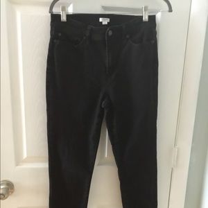 High rise black jeans